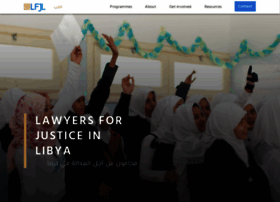 Libyanjustice.org thumbnail