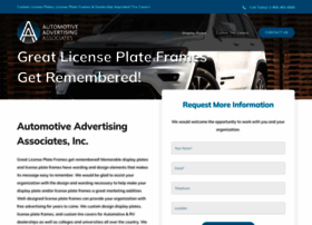 Licenseplateframes.com thumbnail