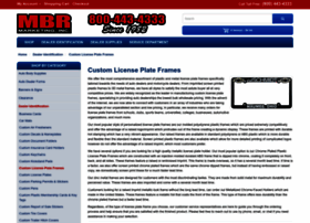 Licenseplateframesdirect.com thumbnail