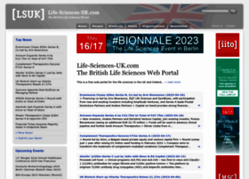 Life-sciences-uk.com thumbnail