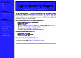 Lifeexpectancy.org thumbnail