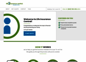 Lifeinsurancecentral.com thumbnail