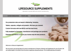 Lifesourcesupplements.co.uk thumbnail
