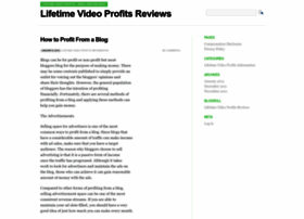 Lifetime-video-profits.com thumbnail