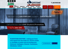 Lifetimeshutters.co.uk thumbnail