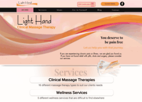 Lighthandmuscletherapy.com thumbnail