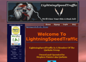 Lightningspeedtraffic.info thumbnail