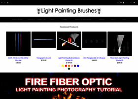 Lightpaintingbrushes.com thumbnail