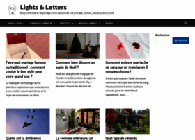 Lightsandletters.com thumbnail