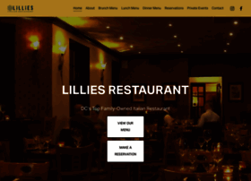Lilliesrestaurant.com thumbnail