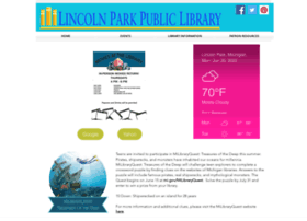 Lincoln-parklibrary.org thumbnail