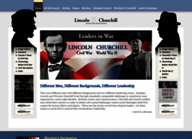 Lincolnandchurchill.org thumbnail