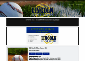 Lincolnllbaseball.org thumbnail