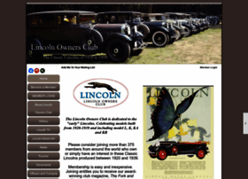 Lincolnownersclub.com thumbnail