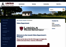 Lincolnpoliceri.com thumbnail