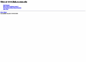 Link.cs.cmu.edu thumbnail