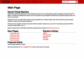 Linux-kvm.org thumbnail