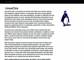 Linuxchix.org thumbnail