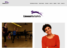 Lionessmartialarts.com thumbnail