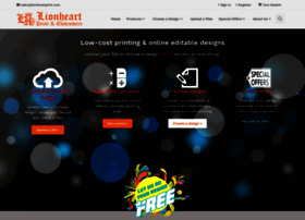 Lionheartprint.com thumbnail