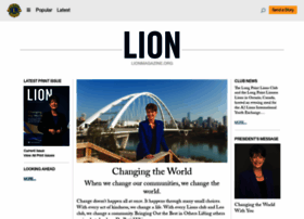 Lionmagazine.org thumbnail
