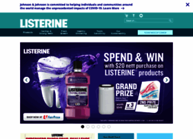 Listerine.com.sg thumbnail