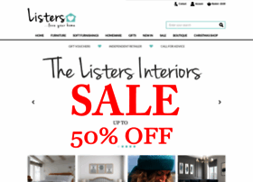 Listersinteriors.com thumbnail