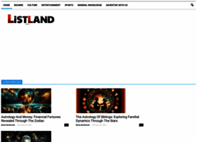 Listland.com thumbnail
