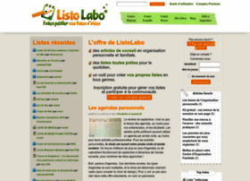 Listolabo.com thumbnail