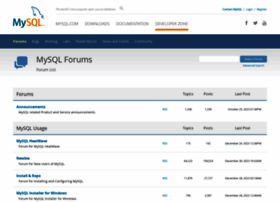 Lists.mysql.com thumbnail