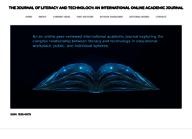 Literacyandtechnology.org thumbnail