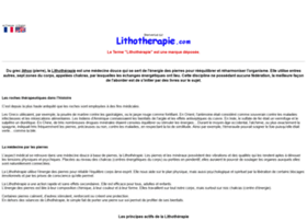 Lithotherapie.com thumbnail