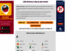 Little Alchemy 2 step by step cheats and walkthrough hints