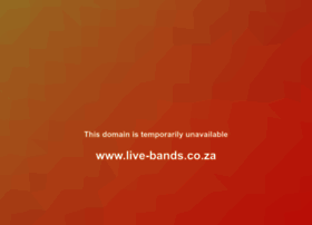 Live-bands.co.za thumbnail