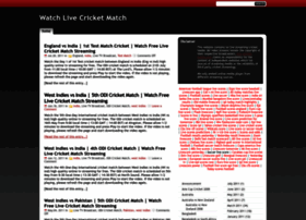 Live-cricket-match.com thumbnail