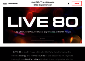 Live80banddallas.com thumbnail