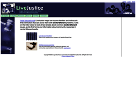 Livejustice.org thumbnail