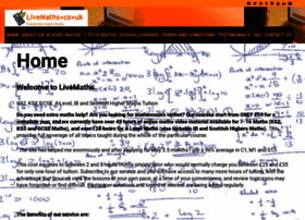 Livemaths.co.uk thumbnail Livemaths.co.uk thumbnail