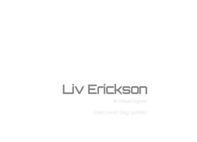 Livierickson.com thumbnail