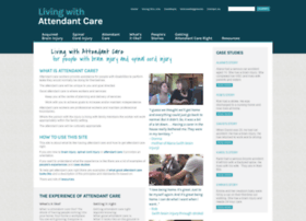 Living-with-attendant-care.info thumbnail