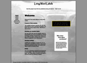 Livingwordlabels.co.uk thumbnail