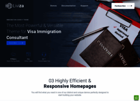 Liviza.themestek.com thumbnail