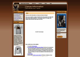 Llamas-information.com thumbnail