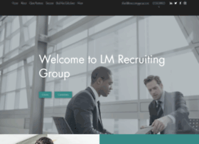 Lmrecruitinggroup.com thumbnail