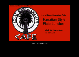 Localboyzhawaiiancafe.com thumbnail