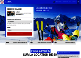 Location-skis-superbesse.fr thumbnail