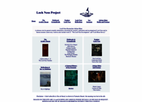 Lochnessproject.org thumbnail