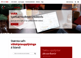 Login.creditinfo.is thumbnail