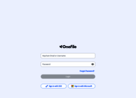 Login.onefile.co.uk thumbnail