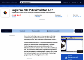 Logixpro-500-plc-simulator.software.informer.com thumbnail